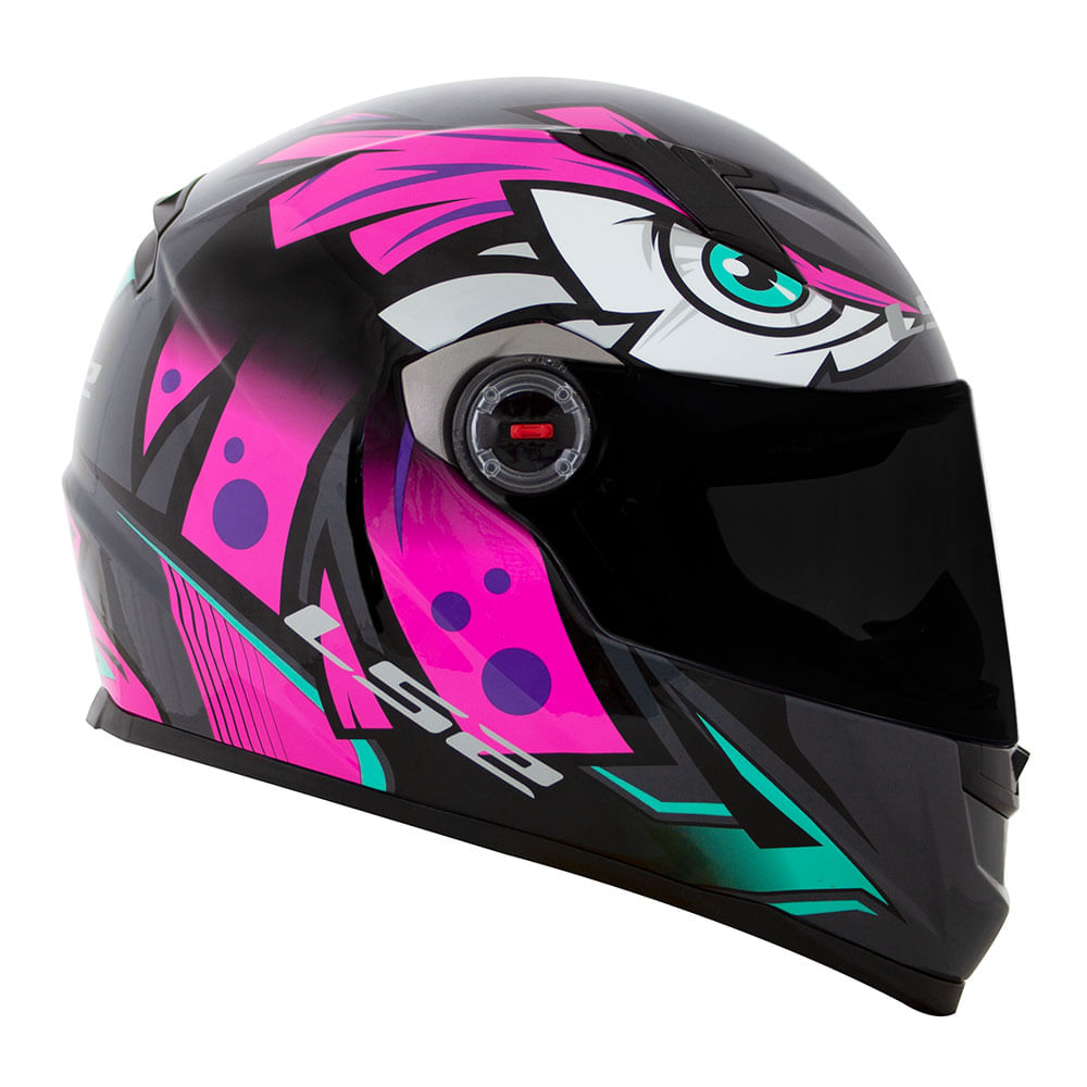 Capacete FF358 Rosa