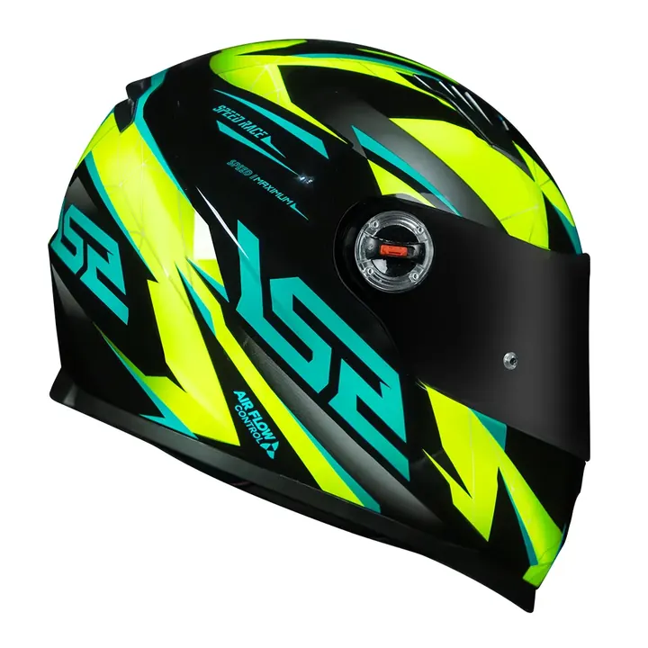 Capacete Speed Race Amarelo Tiffany
